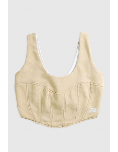 Rework Nike Sweatshirt Bustier - L